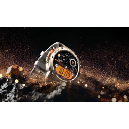 Aligator AW12SR - Reloj inteligente con GPS 500 mAh IP69K plateado
