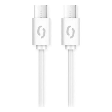 Aligator DATKP47 - cable USB-C a USB-C con Power Delivery de 100 W, 1,5 m, blanco