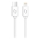Aligator DATKP51 - Cable USB USB-C/Lightning 30 W Power Delivery 1,5 m blanco