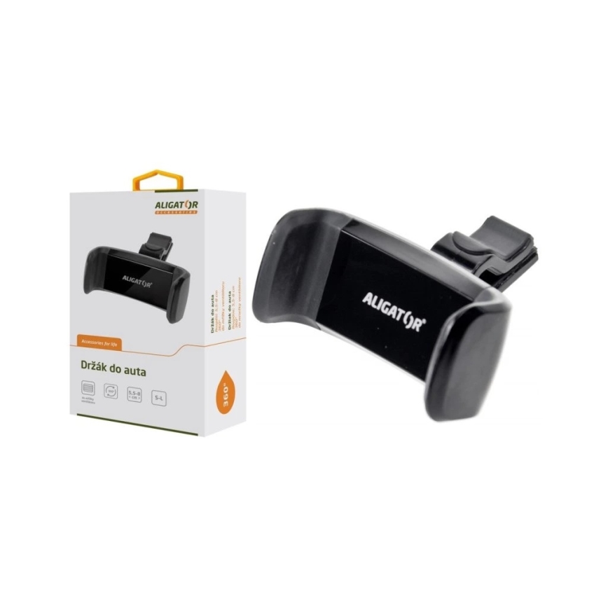 Aligator HA07 - Soporte para teléfono de coche, negro