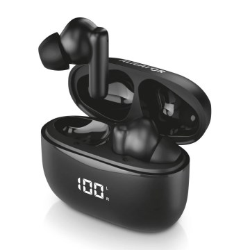 Aligator TWS06 - Auriculares inalámbricos Pods PRO 3 200 mAh + 2x 30 mAh negro