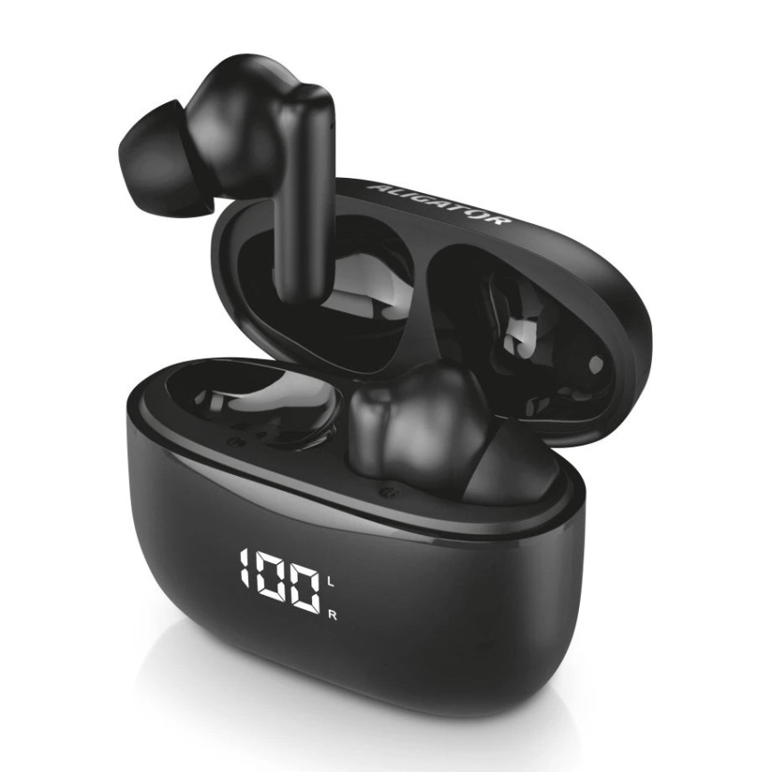 Aligator TWS06 - Auriculares inalámbricos Pods PRO 3 200 mAh + 2x 30 mAh negro