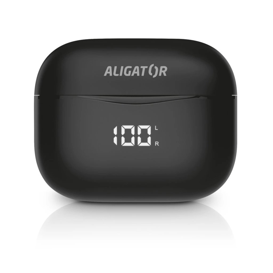 Aligator TWS06 - Auriculares inalámbricos Pods PRO 3 200 mAh + 2x 30 mAh negro
