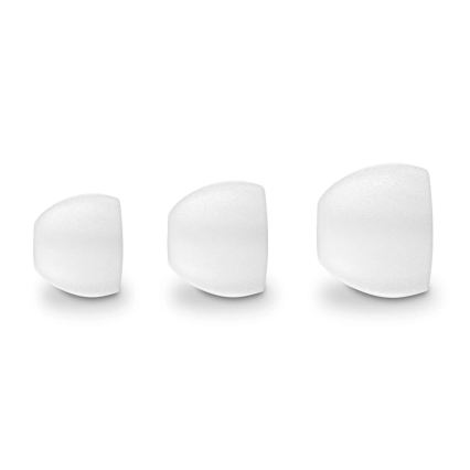 Aligator TWS08WT - Auriculares inalámbricos con cancelación activa de ruido (ANC), 200 mAh + 2 x 30 mAh, IP40, blancos