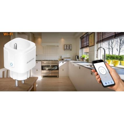 Aligator WAL001 - Enchufe inteligente 3680W/230V/Tipo E/16A Wi-Fi Tuya