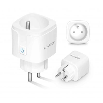 Aligator WAL001 - Enchufe inteligente 3680W/230V/Tipo E/16A Wi-Fi Tuya