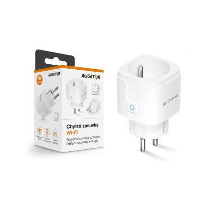 Aligator WAL001 - Enchufe inteligente 3680W/230V/Tipo E/16A Wi-Fi Tuya