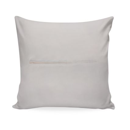 Almohada decorativa 43x43 cm beige