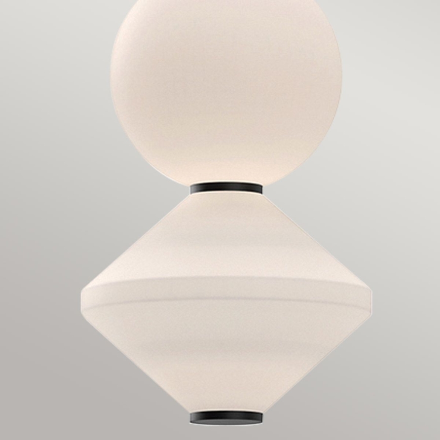 Alora Mood - Lámpara colgante LED suspendida por cable BIJOU LED/20W/230V/3000K, negra