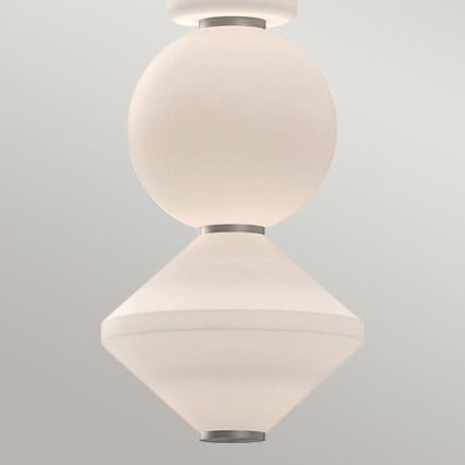 Alora Mood - Lámpara colgante LED suspendida por cable BIJOU LED/20W/230V 3000K cromo mate