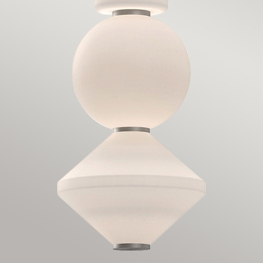 Alora Mood - Lámpara colgante LED suspendida por cable BIJOU LED/20W/230V 3000K cromo mate