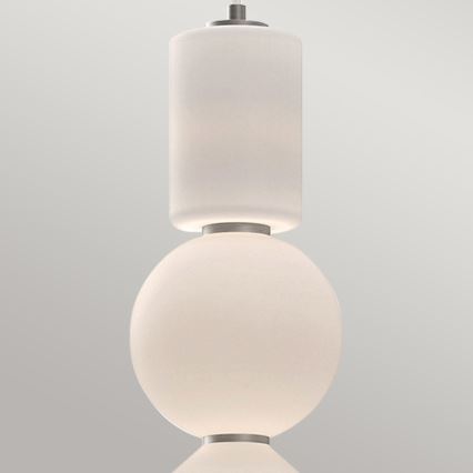 Alora Mood - Lámpara colgante LED suspendida por cable BIJOU LED/20W/230V 3000K cromo mate