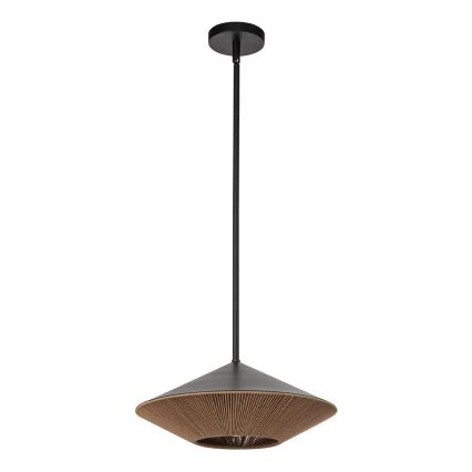 Alora Mood - Lámpara de araña de poste DAPHNE 1xE27/60W/230V Ø 38,1 cm negro