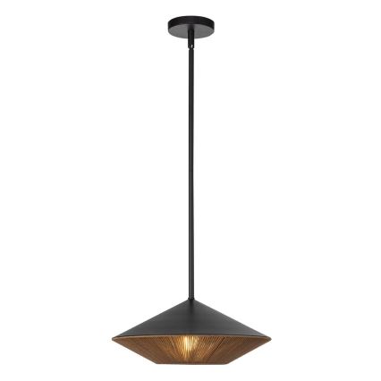 Alora Mood - Lámpara de araña de poste DAPHNE 1xE27/60W/230V Ø 38,1 cm negro