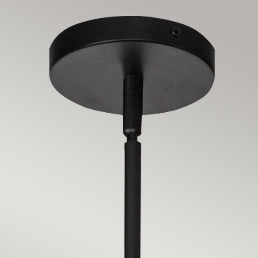 Alora Mood - Lámpara de araña de poste DAPHNE 1xE27/60W/230V Ø 38,1 cm negro
