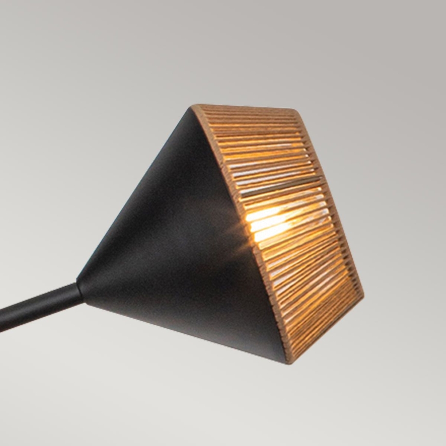 Alora Mood - Lámpara de techo con varilla DAPHNE 6xE14/40W/230V negro/marrón