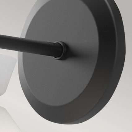 Alora Mood - Aplique de pared HALSTON 1xE14/40W/230V negro