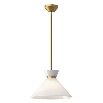 Alora Mood - Lámpara colgante con varilla HALSTON 1xE27/60W/230V dorada