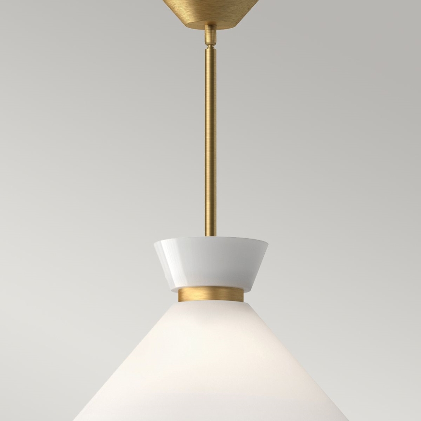 Alora Mood - Lámpara colgante con varilla HALSTON 1xE27/60W/230V dorada