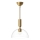Alora Mood ALM-JUDE-P-GD-CL - Lámpara de araña de poste JUDE 1xE27/60W/230V d. 30,5 cm de latón