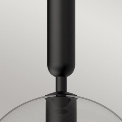 Alora Mood - Lámpara colgante con varilla JUDE 1xE27/60W/230V negra