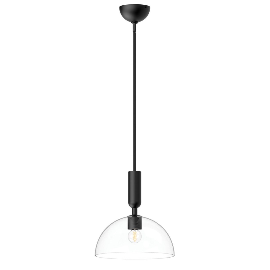 Alora Mood - Lámpara colgante con varilla JUDE 1xE27/60W/230V negra