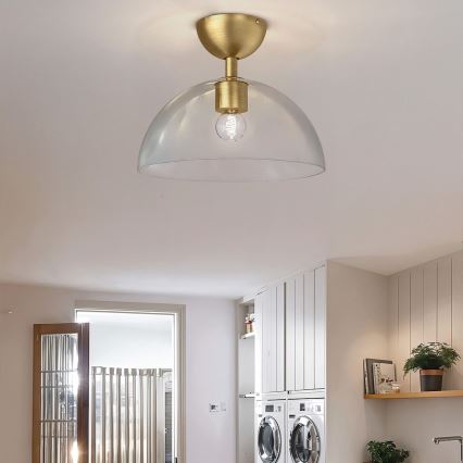 Alora Mood - Plafón JUDE 1xE27/60W/230V diá. 30,5 cm latón