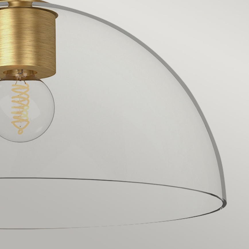 Alora Mood - Plafón JUDE 1xE27/60W/230V diá. 30,5 cm latón