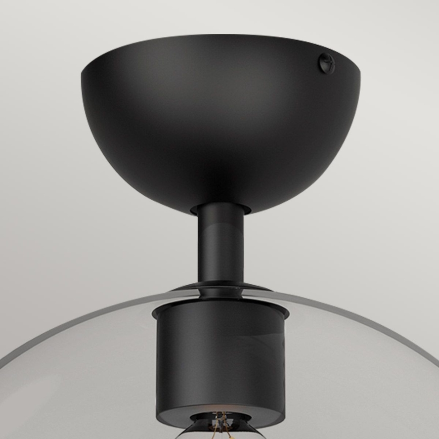 Alora Mood - Lámpara de techo JUDE 1xE27/60W/230V diámetro 30,5 cm negra