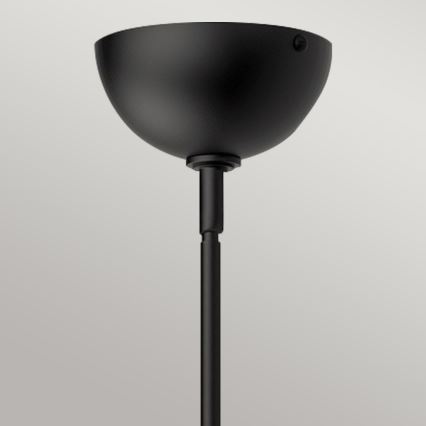 Alora Mood - Lámpara de techo con varilla JUDE 3xE27/60W/230V negra