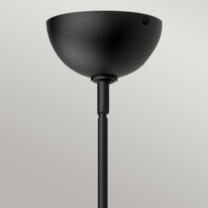 Alora Mood - Lámpara de techo con varilla JUDE 3xE27/60W/230V negra