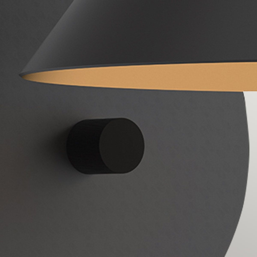 Alora Mood - Aplique de pared REMYCK 1xE27/60W/230V negro