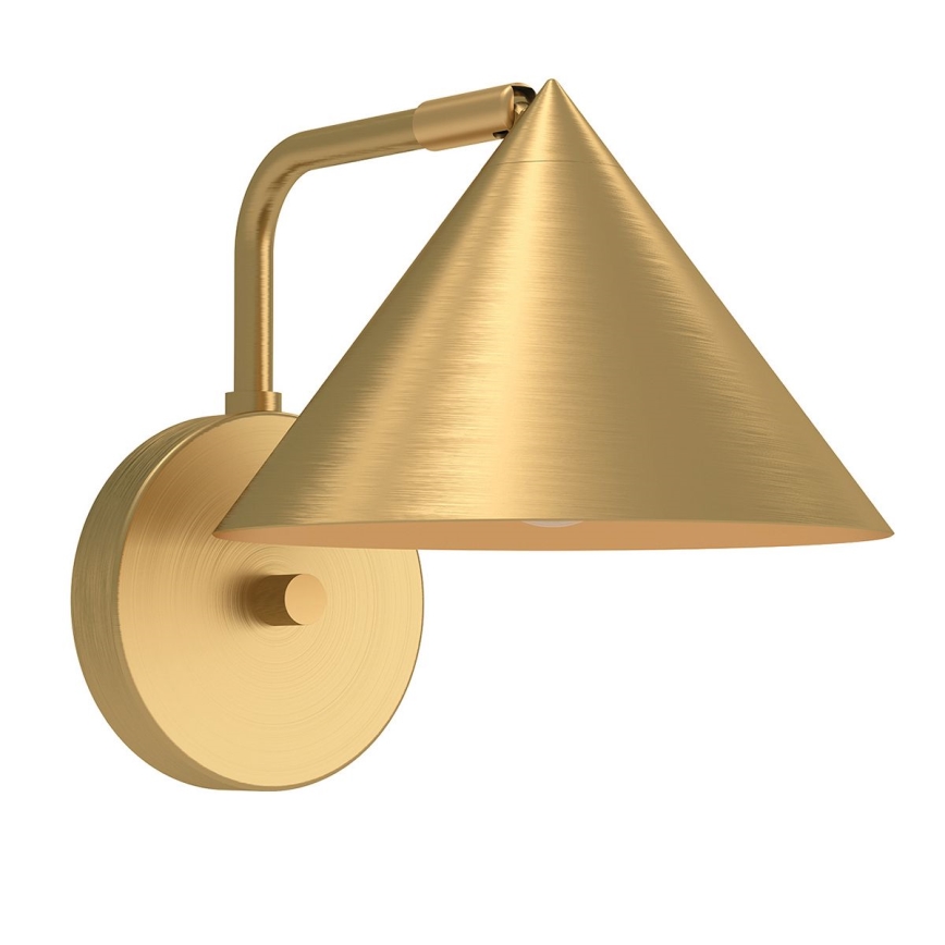 Alora Mood - Aplique de pared REMYCK 1xE27/60W/230V dorado