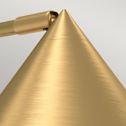 Alora Mood - Aplique de pared REMYCK 1xE27/60W/230V dorado