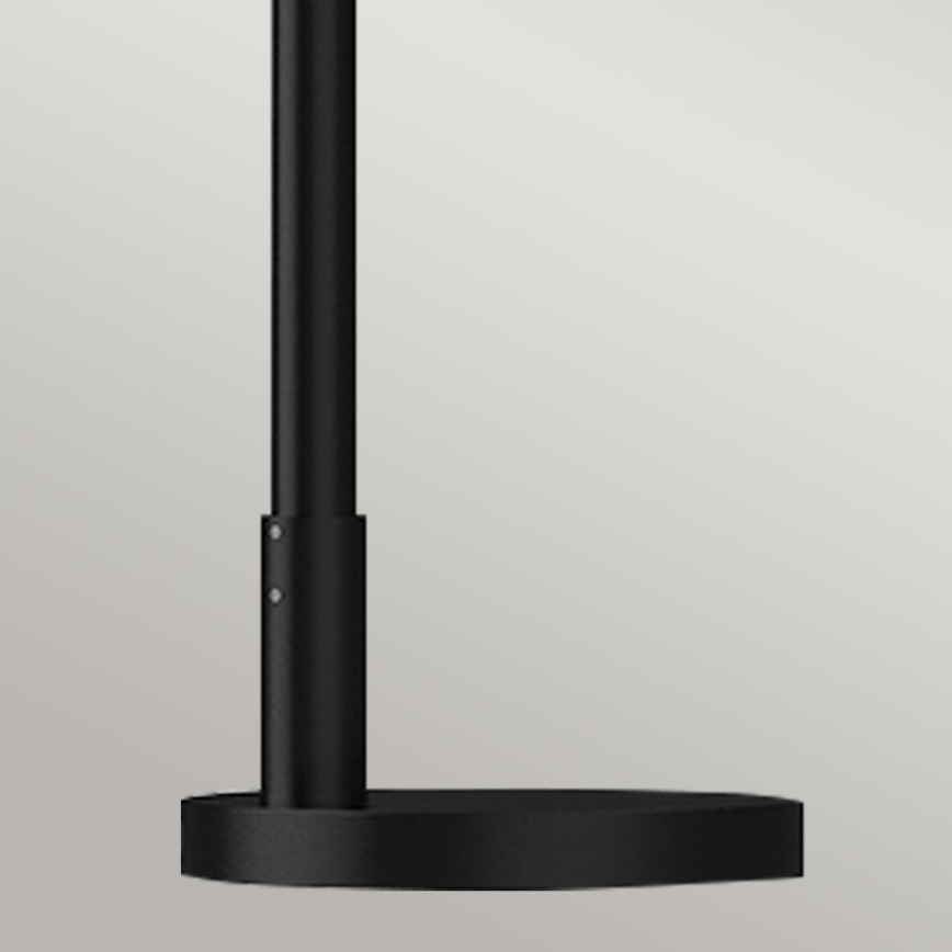Alora Mood - Lámpara de pie REMYCK 1xE27/60W/230V negra