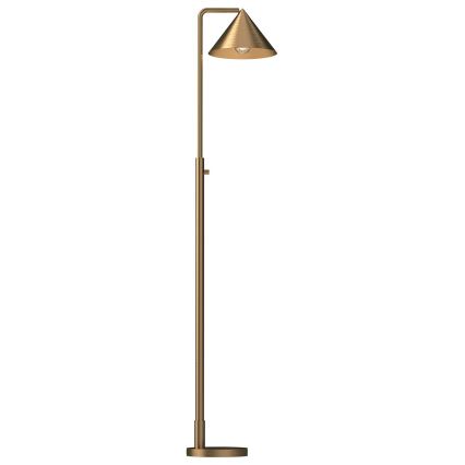 Alora Mood - Lámpara de pie REMYCK 1xE27/60W/230V dorada