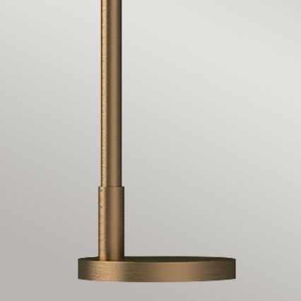 Alora Mood - Lámpara de pie REMYCK 1xE27/60W/230V dorada
