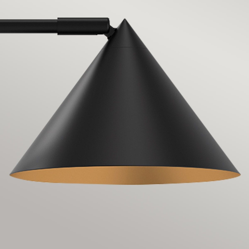 Alora Mood - Lámpara de sobremesa REMYCK 1xE27/60W/230V negra