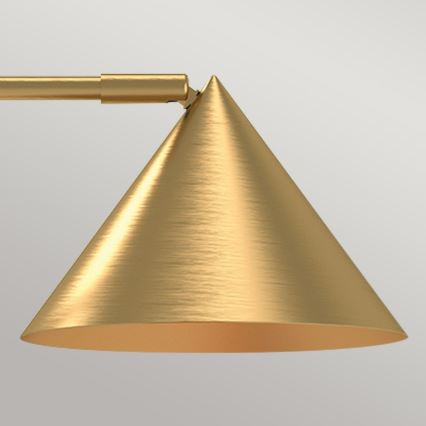 Alora Mood - Lámpara de mesa REMYCK 1xE27/60W/230V dorada
