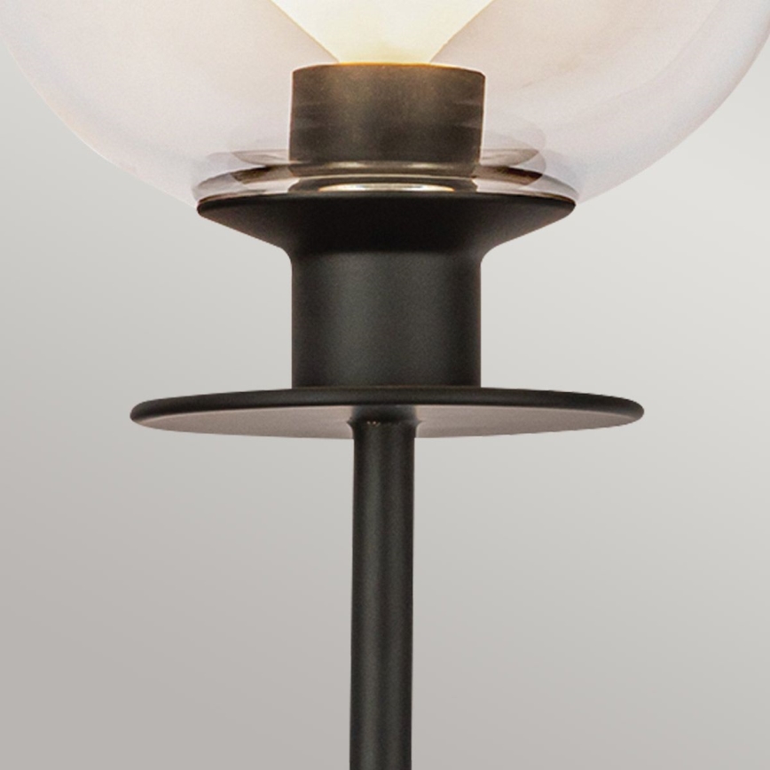 Alora Mood - Aplique SYLVIA 1xE14/40W/230V negro