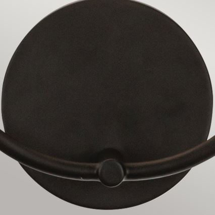 Alora Mood - Aplique de pared SYLVIA 2xE14/40W/230V negro