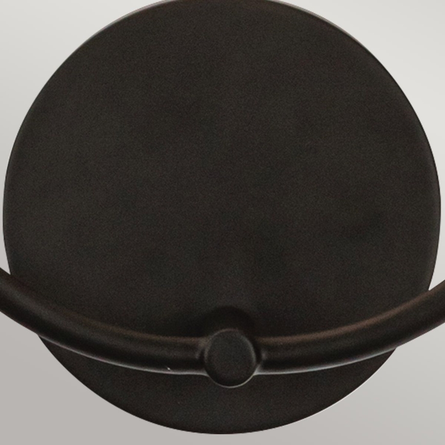 Alora Mood - Aplique de pared SYLVIA 2xE14/40W/230V negro