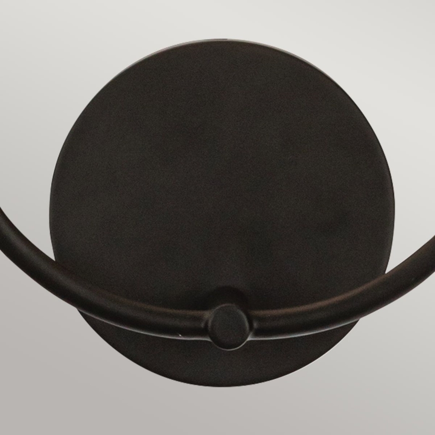 Alora Mood - Aplique de pared SYLVIA 2xE14/40W/230V negro