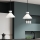 Alora Mood - Lámpara colgante con varilla HALSTON 1xE27/60W/230V negra