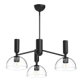 Alora Mood - Lámpara de techo con varilla JUDE 3xE27/60W/230V negra