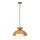 Alora Mood - Lámpara de techo con varilla PERTH 1xE27/60W/230V diámetro 37,5 cm dorada