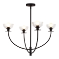 Alora Mood - Lámpara de techo con varilla SYLVIA 4xE14/40W/230V negra
