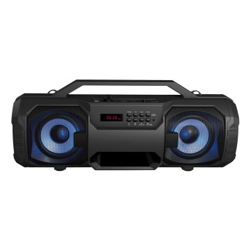 Altavoz recargable LED RGB 12W/2000 mAh