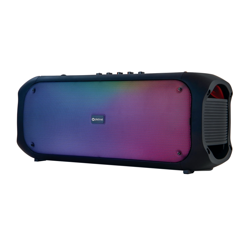 Altavoz recargable LED RGB 60W/6000 mAh + mando a distancia