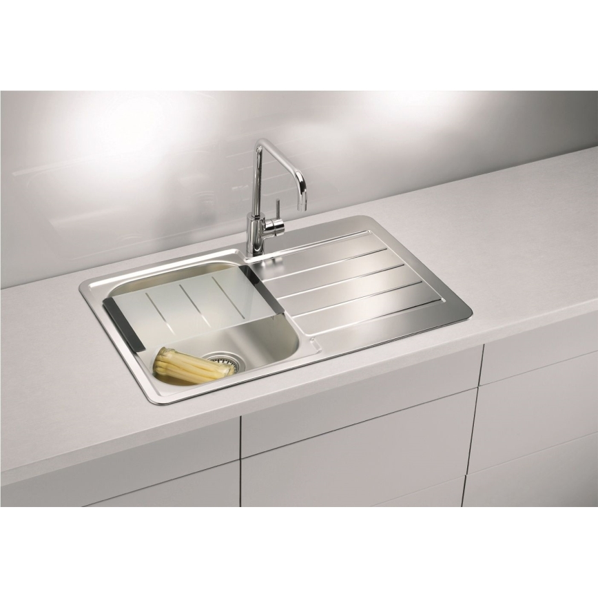 ALVEUS 1069147 - Fregadero de cocina LINE 79x50 cm acero inoxidable/satinado